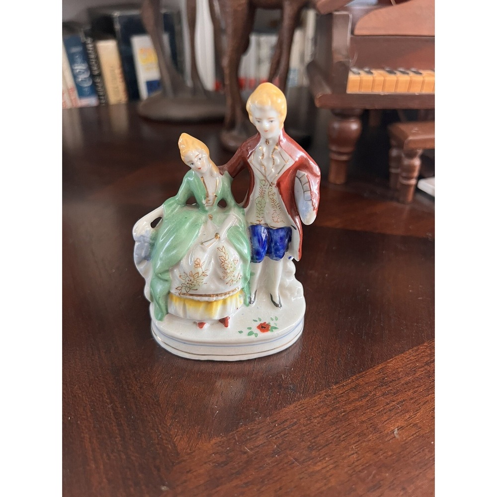 Vintage Made in Occupied Japan  Figurines Figures 5" Dancing  Late 1940's